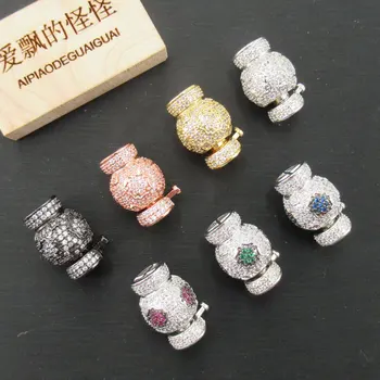 APDGG 15x21mm Gold plated Cubic Zircon CZ Micro Pave Clasp Pendant necklace Bracelet Jewelry Making DIY
APDGG 15x21mm Gold plated Cubic Zircon CZ Micro Pave Clasp Pendant necklace Bracelet Jewelry Making DIY