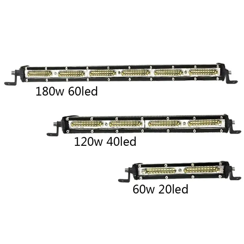 1 PC 7 13 19Inch 60W 120W 180W LED Work Light Bar Offroad LED Light Bar For Tractor Boat Trucks for led bar 
1 PC 7 13 19Inch 60W 120W 180W LED Work Light Bar Offroad LED Light Bar For Tractor Boat Trucks for led bar
