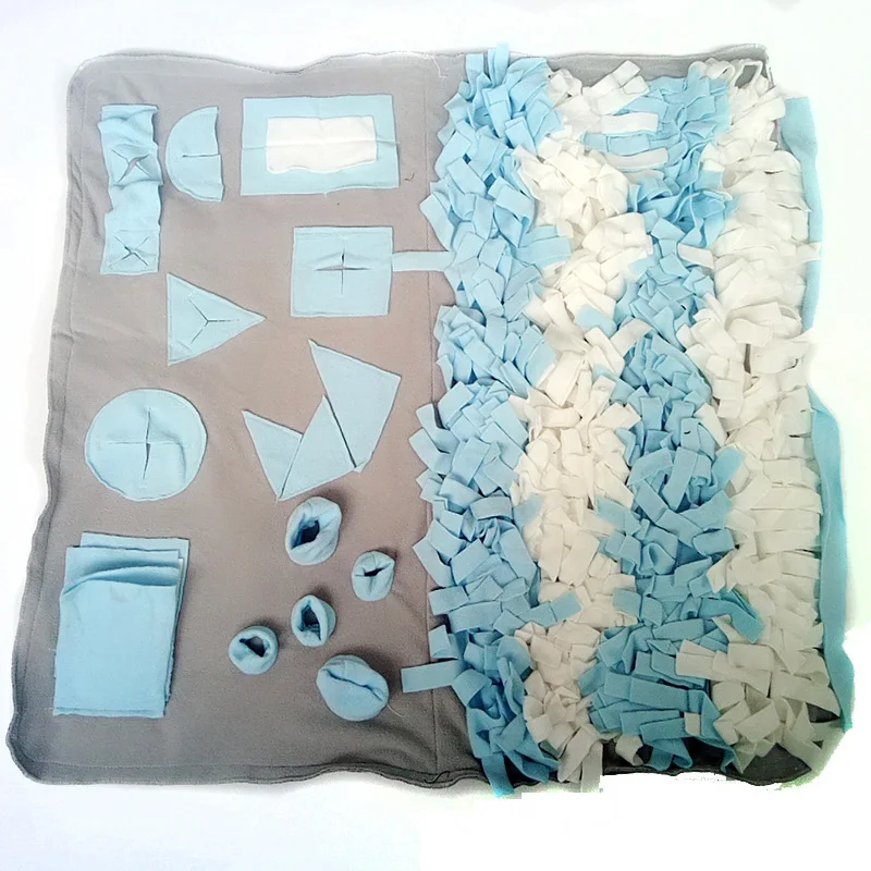 Pet Sniffing Training Blanket Dog Snuffle Mat Detachable Fleece Pads Dogs Mat Relieve Stress Nosework Puzzle Toy Pets Nose Pa
Pet Sniffing Training Blanket Dog Snuffle Mat Detachable Fleece Pads Dogs Mat Relieve Stress Nosework Puzzle Toy Pets Nose Pa