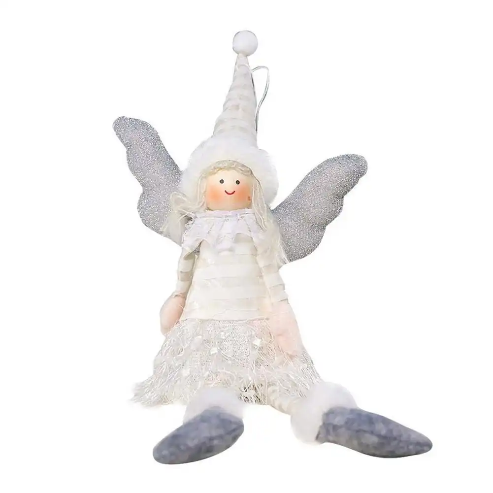 striped holiday cloth angel girl decoration party