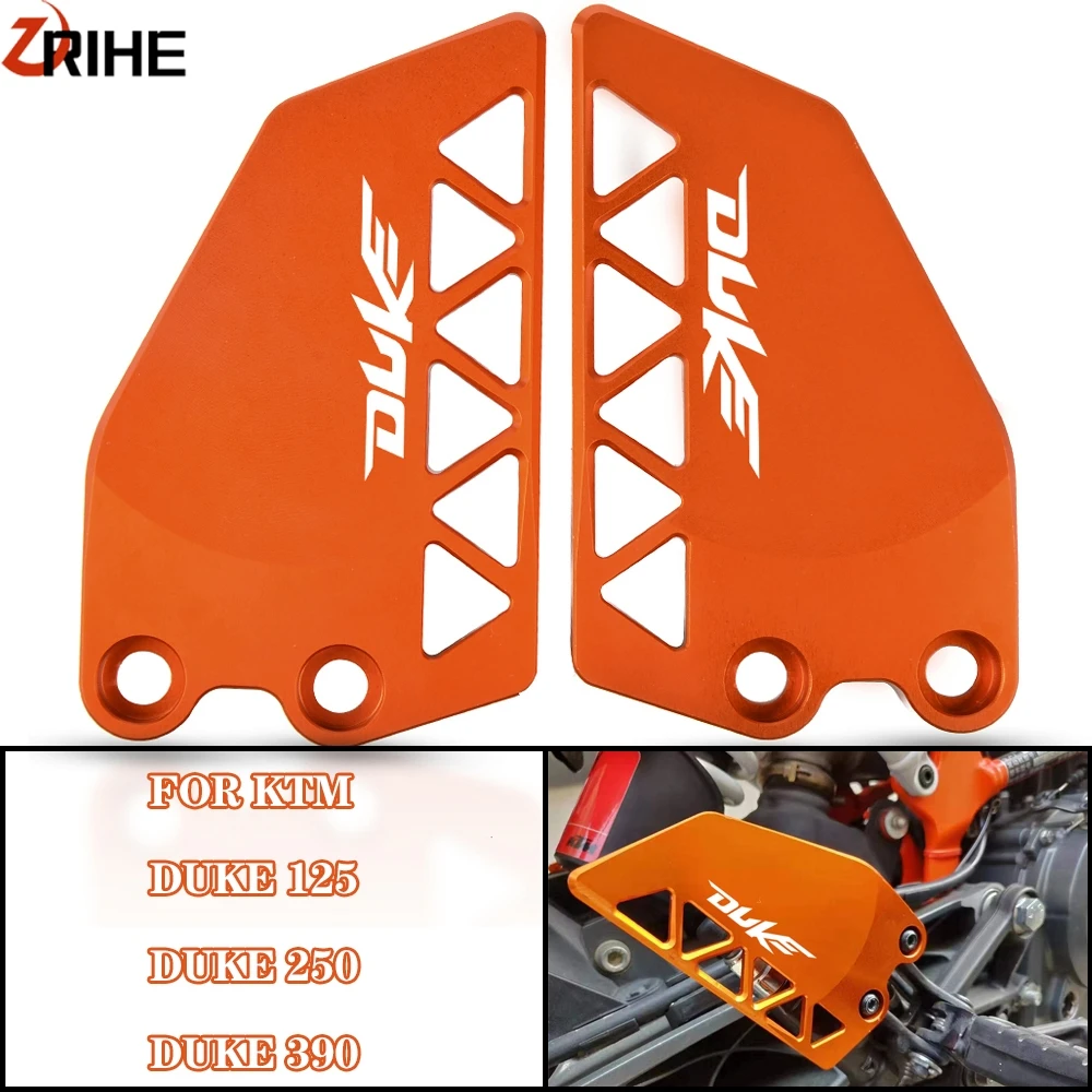 Motorcycle Foot Peg Protector Front Heel Protective Cover Guard CNC Brake cylinder guard FOR KTM DUKE 125 250 390 2017 2018 2019
Motorcycle Foot Peg Protector Front Heel Protective Cover Guard CNC Brake cylinder guard FOR KTM DUKE 125 250 390 2017 2018 2019