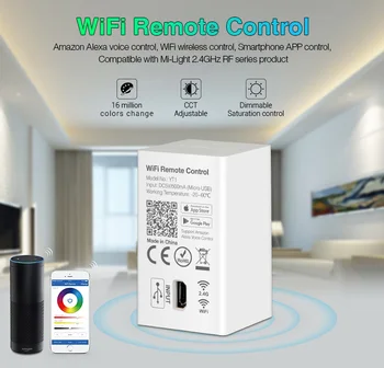 Mi.light YT1 WiFi Voice Remote Control DC5V USB Smart 4G IOS Android APP Controller for 2.4GHz RGB CCT RGBW LED Strip Light Bulb
Mi.light YT1 WiFi Voice Remote Control DC5V USB Smart 4G IOS Android APP Controller for 2.4GHz RGB CCT RGBW LED Strip Light Bulb