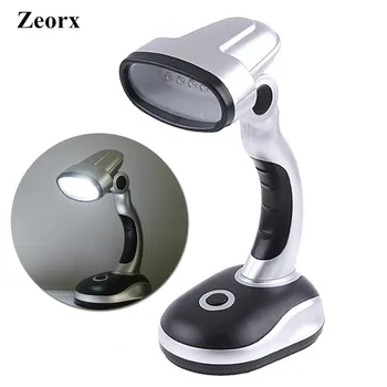 ZEORX Angle-Adjustable LED Light Cordless LED Lamp Mini 12 LED Emergency Study Reading Desk Lamp Powered by AA battery
ZEORX Angle-Adjustable LED Light Cordless LED Lamp Mini 12 LED Emergency Study Reading Desk Lamp Powered by AA battery