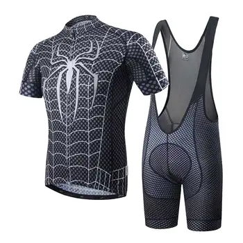 Bicycle clothes equipamento ciclismo wielren kleding heren malliot hombre komplet kolarski cycling kit spiderman black venom
Bicycle clothes equipamento ciclismo wielren kleding heren malliot hombre komplet kolarski cycling kit spiderman black venom