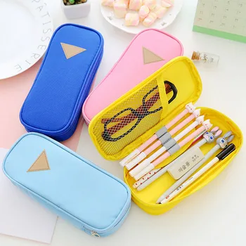 Clearance Sale Items Candy Color Canvas Pencil Bag Pen Eraser Ruler Case Storage Organizer School Office Stationery Supplies
Clearance Sale Items Candy Color Canvas Pencil Bag Pen Eraser Ruler Case Storage Organizer School Office Stationery Supplies
