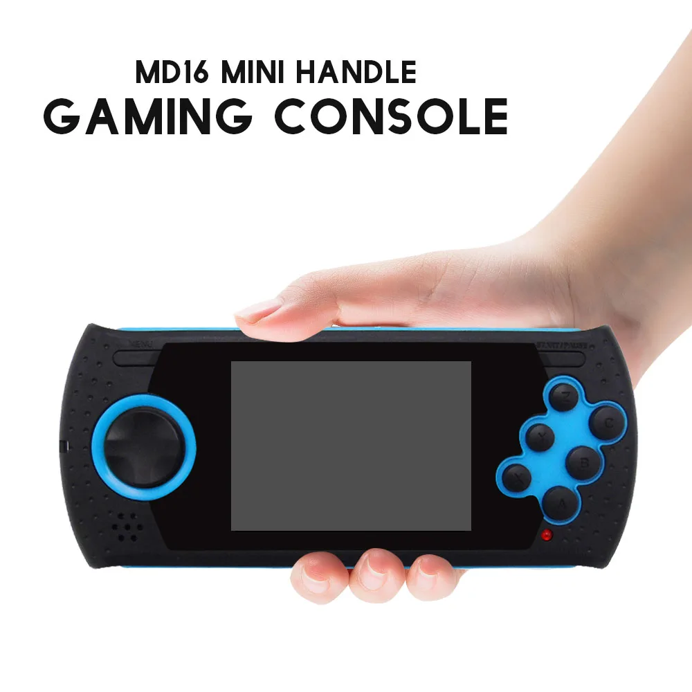 16 Bit Portable Mini Console Handle Gaming Console 100 Built-in Retro Games 2.7'' LCD Screen 8GB Birthday Gift for Kids
16 Bit Portable Mini Console Handle Gaming Console 100 Built-in Retro Games 2.7'' LCD Screen 8GB Birthday Gift for Kids