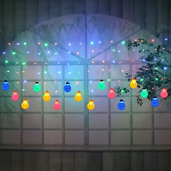3.5M 5M Snowman Led curtain string light 8 modes Connectable Santa Claus Christmas icicle light for Window Wedding party decor
3.5M 5M Snowman Led curtain string light 8 modes Connectable Santa Claus Christmas icicle light for Window Wedding party decor
