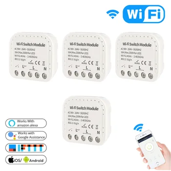 Alexa Compatible Smart Switch Module Smart Life App Control Timer Schedule Voice Control Via Google Home IFTTT Support SmartHome
Alexa Compatible Smart Switch Module Smart Life App Control Timer Schedule Voice Control Via Google Home IFTTT Support SmartHome