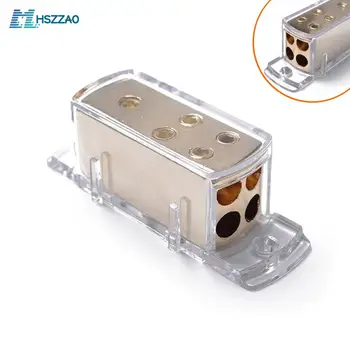 4-Way Car Audio Stereo Amp Power/Ground Cable Splitter Distribution Block 4ga 
4-Way Car Audio Stereo Amp Power/Ground Cable Splitter Distribution Block 4ga