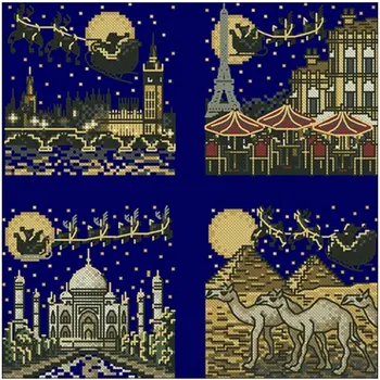Christmas card puzzle patterns Counted Cross Stitch 11CT 14CT DIY Chinese Cross Stitch Kit Embroidery Needlework Sets
Christmas card puzzle patterns Counted Cross Stitch 11CT 14CT DIY Chinese Cross Stitch Kit Embroidery Needlework Sets