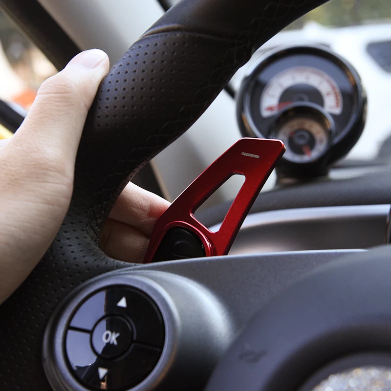 2 шт. автомобильный чехол наклейка на руль для Smart fortwo forfour 453 451|Наклейки салона