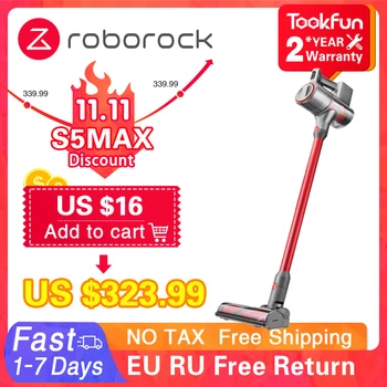 2020 Roborock H6 Adapt Cordless Vacuum cleaner150AW Strong Suction 420W Brushless-Motor OLED Display Portable Wireless Handheld
2020 Roborock H6 Adapt Cordless Vacuum cleaner150AW Strong Suction 420W Brushless-Motor OLED Display Portable Wireless Handheld