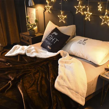 Blanket Quilt Thick Flannel Cashmere Coral Fleece Blanket Single Warm Blanket Winter
Blanket Quilt Thick Flannel Cashmere Coral Fleece Blanket Single Warm Blanket Winter
