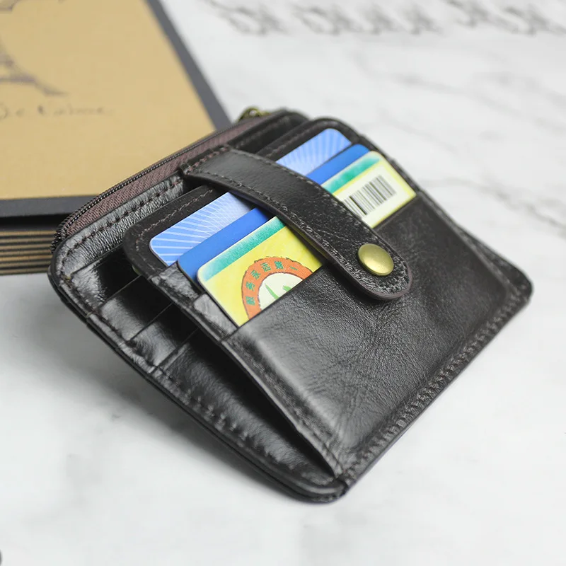 12 Cards 1 Cash Slots Short Style Men Women 100% Genuine Top Cow Leather Wallet Card Holder
12 Cards 1 Cash Slots Short Style Men Women 100% Genuine Top Cow Leather Wallet Card Holder