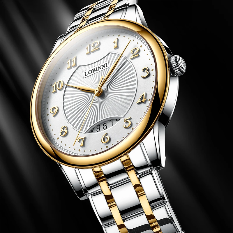 Switzerland Luxury Brand LOBINNI Luxury Brand Watches Men Japan MIYOTA Quartz Men Watches Waterproof Sapphire Reloj Hombre L3016 
Switzerland Luxury Brand LOBINNI Luxury Brand Watches Men Japan MIYOTA Quartz Men Watches Waterproof Sapphire Reloj Hombre L3016
