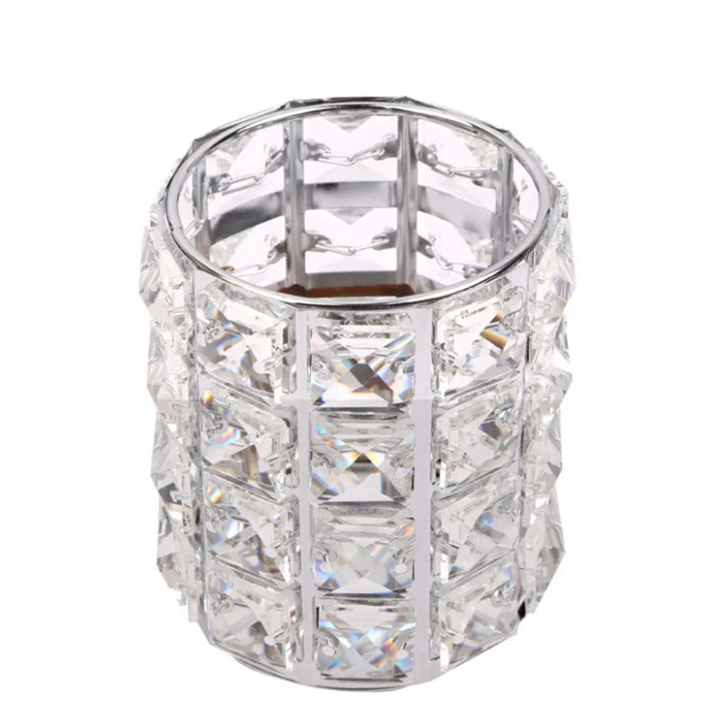 European Style Makeup Brush Holder Eyebrow Pencil Lipstick Nail Art Brushes Pen Storage Holder Crystal Metal Cosmetic Organizer
European Style Makeup Brush Holder Eyebrow Pencil Lipstick Nail Art Brushes Pen Storage Holder Crystal Metal Cosmetic Organizer