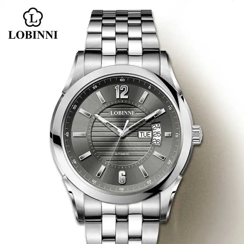 LOBINNI Janpan MIYOTA Men Mechanical Watch Automatic Business Male Wristwatch Waterproof relogio masculino Original Design
LOBINNI Janpan MIYOTA Men Mechanical Watch Automatic Business Male Wristwatch Waterproof relogio masculino Original Design