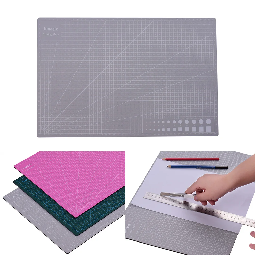 A3 Self Healing Cutting Mats Double Sided Non-slip PVC Engraving Cutting Board DIY Tool for Sewing Scrapbooking Arts & Crafts
A3 Self Healing Cutting Mats Double Sided Non-slip PVC Engraving Cutting Board DIY Tool for Sewing Scrapbooking Arts & Crafts