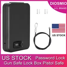 DIOSMIO Gun Safe Lock Box Portable Pistol Safe With Password Lock Safe Gun Capacity Passport Money Safe For Home Office Car
DIOSMIO Gun Safe Lock Box Portable Pistol Safe With Password Lock Safe Gun Capacity Passport Money Safe For Home Office Car