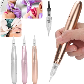 Microblading Machine Semi-Permanent Eyebrow Lips Tattoo Makeup Body Art Tattoo Pen Machine With 2 pcs 1R Tattoo Needles US Plug
Microblading Machine Semi-Permanent Eyebrow Lips Tattoo Makeup Body Art Tattoo Pen Machine With 2 pcs 1R Tattoo Needles US Plug