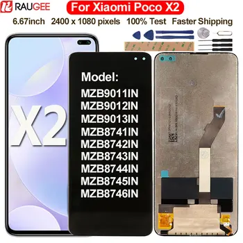 Display For Xiaomi POCO X2 LCD Display Touch Sceen Digitizer Panel Replacement For Pocophone X2 Display Screen Assembly 6.67inch
Display For Xiaomi POCO X2 LCD Display Touch Sceen Digitizer Panel Replacement For Pocophone X2 Display Screen Assembly 6.67inch