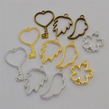 DIY UV Resin Epoxy alloy frame bottom Charm Vintage Charm Photo Frame Gold/Antique Bronze Tone Ancient Necklace Bracelet Pendant
DIY UV Resin Epoxy alloy frame bottom Charm Vintage Charm Photo Frame Gold/Antique Bronze Tone Ancient Necklace Bracelet Pendant