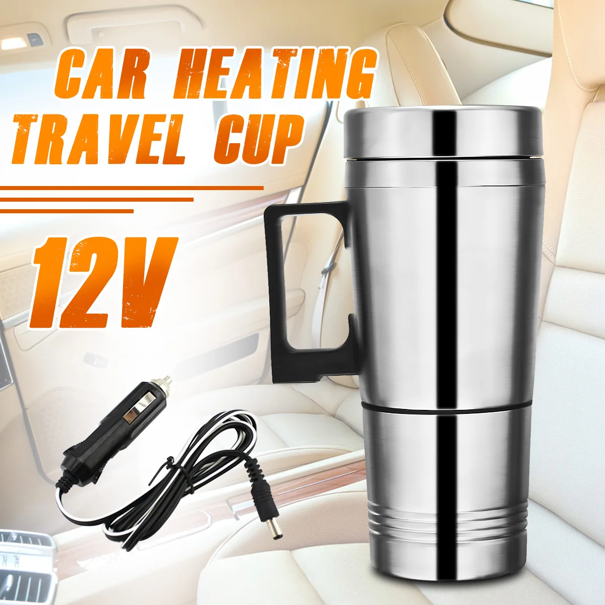 Portable 12v 300ml Car Coffee Maker Tea Pot Vehicle Heating Cup Lid Vacuum Flasks Thermoses for Outdoor Travel Water Bottle
Portable 12v 300ml Car Coffee Maker Tea Pot Vehicle Heating Cup Lid Vacuum Flasks Thermoses for Outdoor Travel Water Bottle
