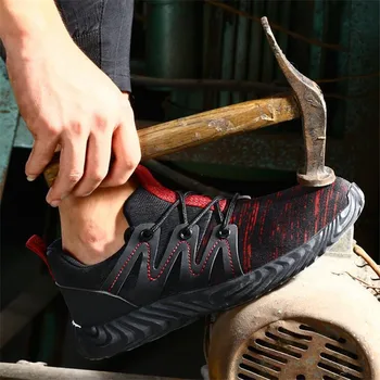 High Quality Steel Toe Work Safety Shoes for Men Autumn Winter Fashion Casual Indestructible Shoes Puncture Proof Work Welding
High Quality Steel Toe Work Safety Shoes for Men Autumn Winter Fashion Casual Indestructible Shoes Puncture Proof Work Welding