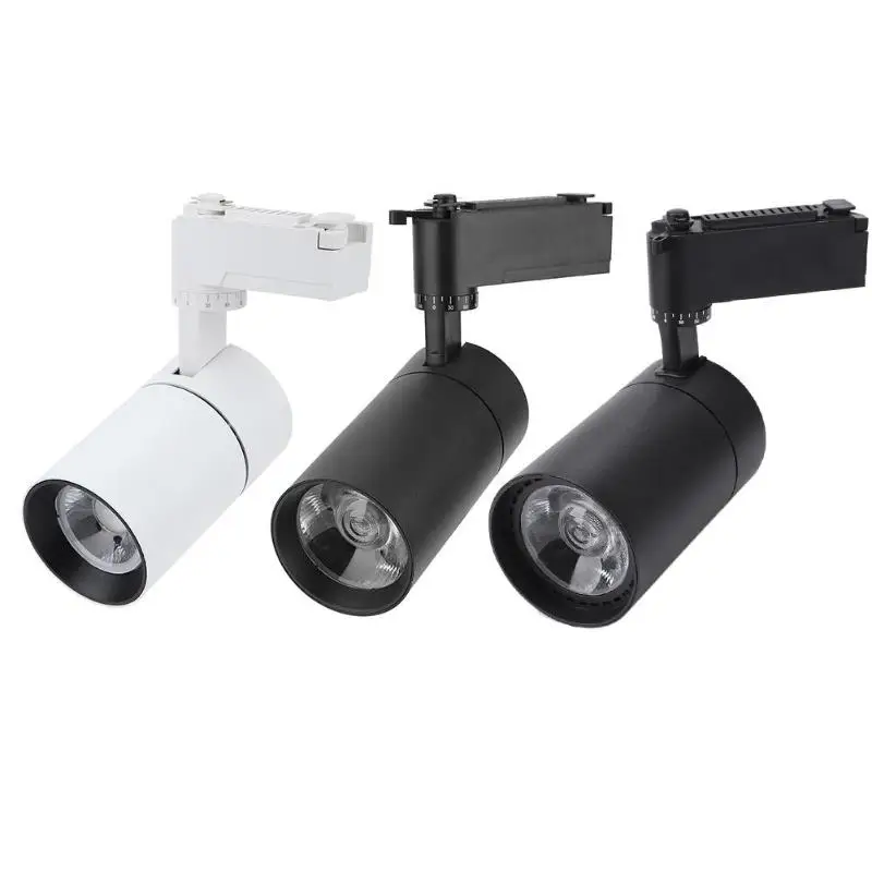 COB 10W 20W 30W Led Track Light Aluminum Ceiling Rail Track Lighting Spot Rail Spotlights Replace Halogen Lamps AC220V
COB 10W 20W 30W Led Track Light Aluminum Ceiling Rail Track Lighting Spot Rail Spotlights Replace Halogen Lamps AC220V