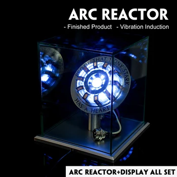 Upgraded Version 1:1 Arc Reactor Model Kit Vibration Induction LED Chest Light USB Powered Movie Props MK1/MK2 With Display box
Upgraded Version 1:1 Arc Reactor Model Kit Vibration Induction LED Chest Light USB Powered Movie Props MK1/MK2 With Display box