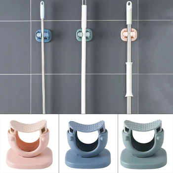 ABS Broom Holder Wall-Mounted Punch-Free Heavy Duty Mop Holder for Bathroom Laundry Room Simple mop storage rack
ABS Broom Holder Wall-Mounted Punch-Free Heavy Duty Mop Holder for Bathroom Laundry Room Simple mop storage rack