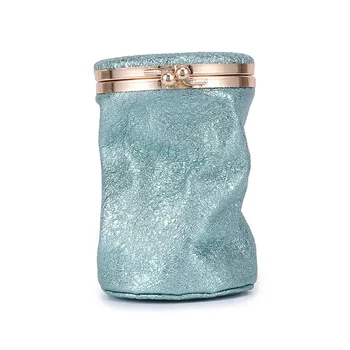 Cosmetic bag small portable retro cute leather mini perfume storage portable makeup lipstick bag with mirror 
Cosmetic bag small portable retro cute leather mini perfume storage portable makeup lipstick bag with mirror