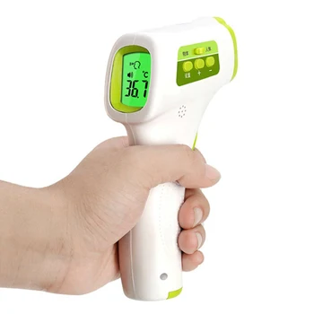 Infrared Forehead Thermometer Non Contact LCD Digital Thermometer Handheld Body/Object Temperature Measure Device Home Supplies
Infrared Forehead Thermometer Non Contact LCD Digital Thermometer Handheld Body/Object Temperature Measure Device Home Supplies