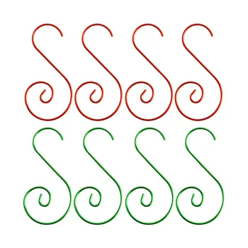 20PCS Metal Hooks Decorative Stainless Steel Hooks Hanger for Christmas Tree Red/Green/Golden/Silver
20PCS Metal Hooks Decorative Stainless Steel Hooks Hanger for Christmas Tree Red/Green/Golden/Silver