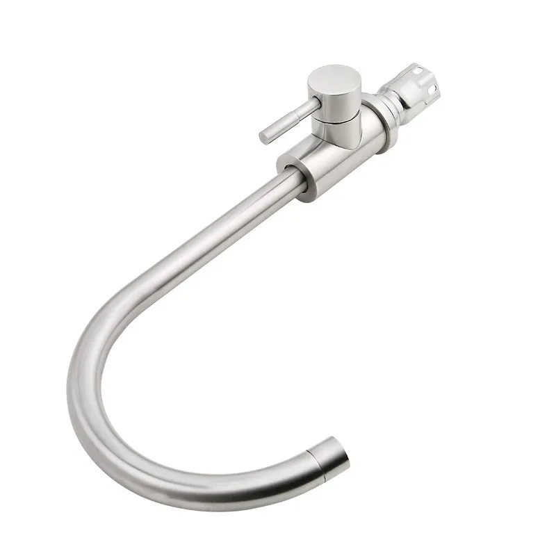New Style 304 Stainless Steel Faucet Kitchen Faucet Hot And Cold Single-Hole Spinning Sink Faucet Kitchen Sink
New Style 304 Stainless Steel Faucet Kitchen Faucet Hot And Cold Single-Hole Spinning Sink Faucet Kitchen Sink