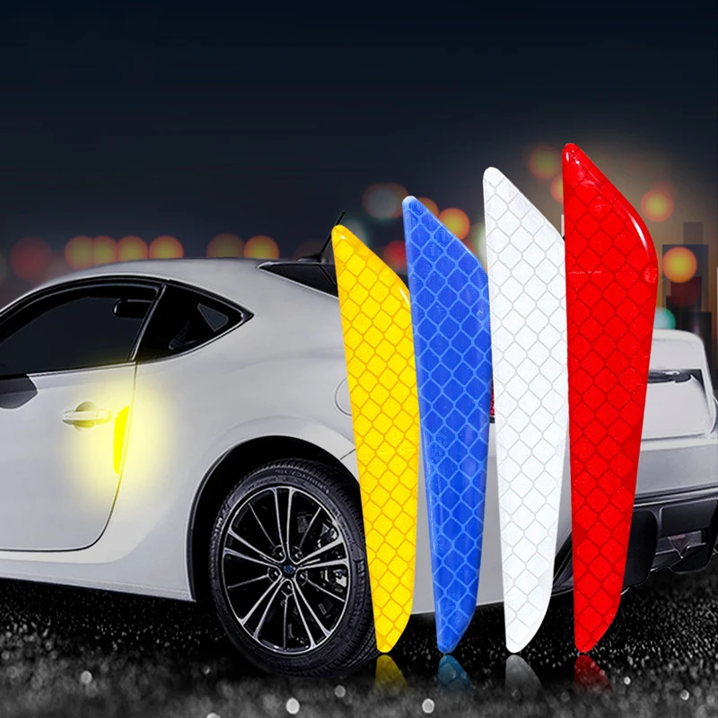 4Pcs/Set Car Reflective Strips Warning Stickers Car Door Anti-Collision Strip Safety Mark Reflective Sticker Auto Accessories
4Pcs/Set Car Reflective Strips Warning Stickers Car Door Anti-Collision Strip Safety Mark Reflective Sticker Auto Accessories