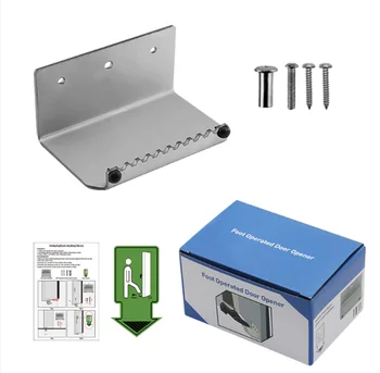 Best OEM High Quality Stainless Hands Free&Sanitary Foot Operated Door Opener Handle Bracket 3mm Thick Convenience Door Opener
Best OEM High Quality Stainless Hands Free&Sanitary Foot Operated Door Opener Handle Bracket 3mm Thick Convenience Door Opener