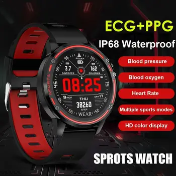 L8 Bluetooth Monitor Fitness Waterproof Smart Watch Android For iOS Fitness Sports Blood Pressure Rate Tracker Heart F4N2
L8 Bluetooth Monitor Fitness Waterproof Smart Watch Android For iOS Fitness Sports Blood Pressure Rate Tracker Heart F4N2