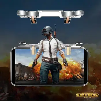 Gamepad Mobile Trigger PUBG Mobile Cell Phone Game Controller Fire Button Key Gamepad Shooter Trigger Moblile Phone Accessories
Gamepad Mobile Trigger PUBG Mobile Cell Phone Game Controller Fire Button Key Gamepad Shooter Trigger Moblile Phone Accessories