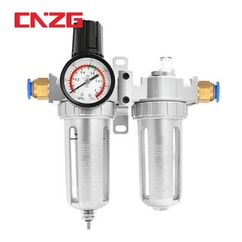 AFC2000 Oil Water Separator Regulator Trap Filter Airbrush Air Compressor Pressure Reducing 1/4
AFC2000 Oil Water Separator Regulator Trap Filter Airbrush Air Compressor Pressure Reducing 1/4