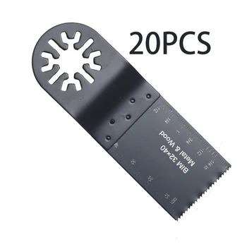 

20pcs 35mm Universal HCS Oscillating Multi-Tool Bi-metal Saw Cutter Power Tools