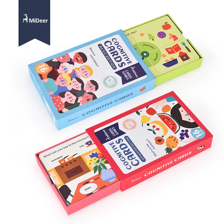 MiDeer Mi Deer Children ENLIGHTEN Early Childhood Cognitive Card English Word Color Shape Learning Card Toy
MiDeer Mi Deer Children ENLIGHTEN Early Childhood Cognitive Card English Word Color Shape Learning Card Toy