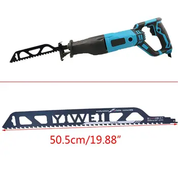 505mm Demolition Masonry Reciprocating Saw Blade for Cutting Bricks Concrete Cemented Carbide Blades
505mm Demolition Masonry Reciprocating Saw Blade for Cutting Bricks Concrete Cemented Carbide Blades