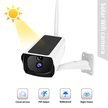 IP Solar Wifi Camera with Solar Panel PIR 1080p IP66 Waterproof HD CCTV Wireless Surveillance Rechargeable Indoor Outdoor
IP Solar Wifi Camera with Solar Panel PIR 1080p IP66 Waterproof HD CCTV Wireless Surveillance Rechargeable Indoor Outdoor