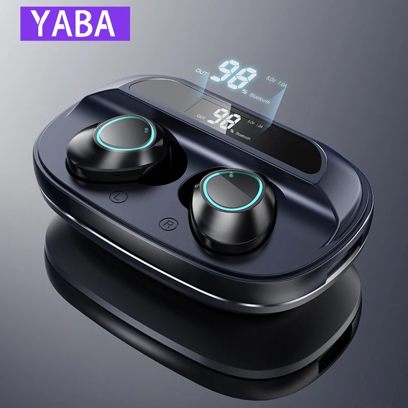 YABA G16 TWS bluetooth Earphone Heavy Bass 6D Stereo HiFi Sound LED Display Headsets 3000mAh Charging Box IPX7
YABA G16 TWS bluetooth Earphone Heavy Bass 6D Stereo HiFi Sound LED Display Headsets 3000mAh Charging Box IPX7