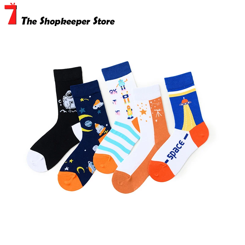 2020 New Cotton Socks For Men And Women Creative Cartoon Space Pattern Socks Autumn Winter Basketball Sports Socks Unisex
2020 New Cotton Socks For Men And Women Creative Cartoon Space Pattern Socks Autumn Winter Basketball Sports Socks Unisex