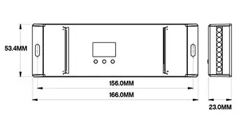 4 Channel CV DMX RDM Digital PWM Decoder for RGB & RGBW LED Lighting 12-36V DC UL Recognized Controller 4x8A Dimmer jk1687
4 Channel CV DMX RDM Digital PWM Decoder for RGB & RGBW LED Lighting 12-36V DC UL Recognized Controller 4x8A Dimmer jk1687