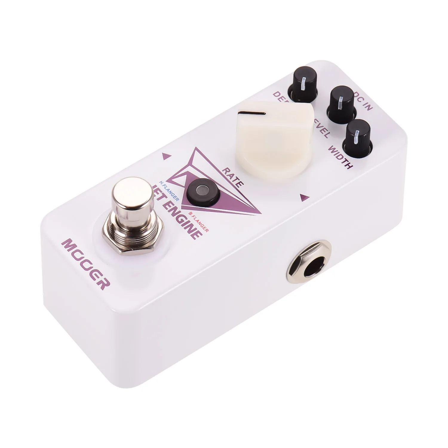 Hot New Jet Engine White Digital Multi-Frequency Flanger Pedal Electric Guitar Effect Pedal True Bypass Guitar Pedals
Hot New Jet Engine White Digital Multi-Frequency Flanger Pedal Electric Guitar Effect Pedal True Bypass Guitar Pedals