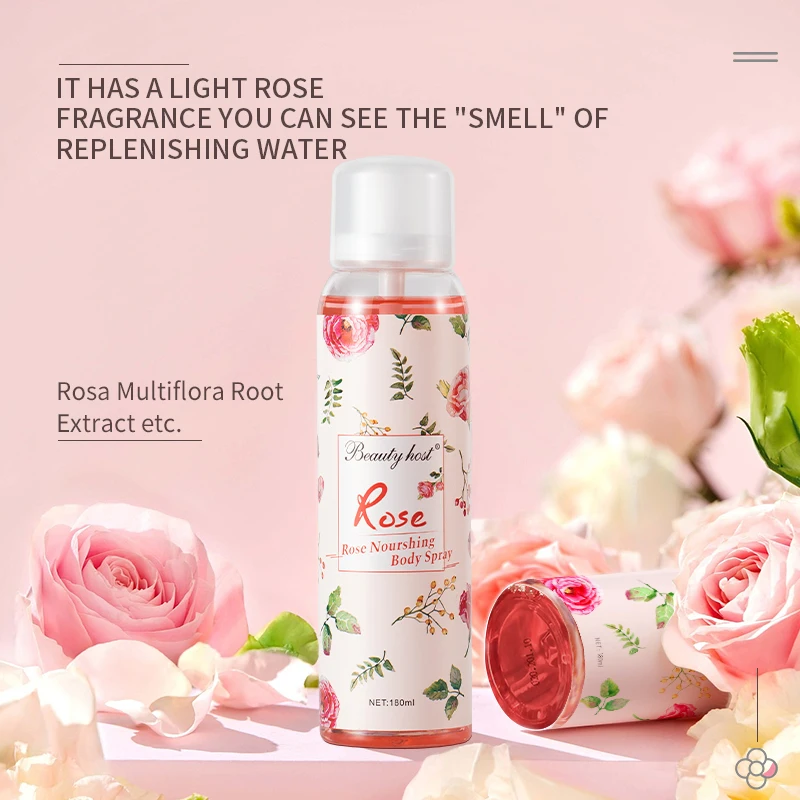 Beauty Host Natural Fresh Rose Moisturizing Nourishing Soothing Body Spray Skin Care 180ml
Beauty Host Natural Fresh Rose Moisturizing Nourishing Soothing Body Spray Skin Care 180ml