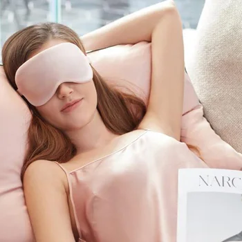 New 100% Pure Silk Double-Side Shading EyeShade Sleeping Eye Mask Cover Eyepatch Blindfolds Eyeshade Health Sleep Shield Light
New 100% Pure Silk Double-Side Shading EyeShade Sleeping Eye Mask Cover Eyepatch Blindfolds Eyeshade Health Sleep Shield Light